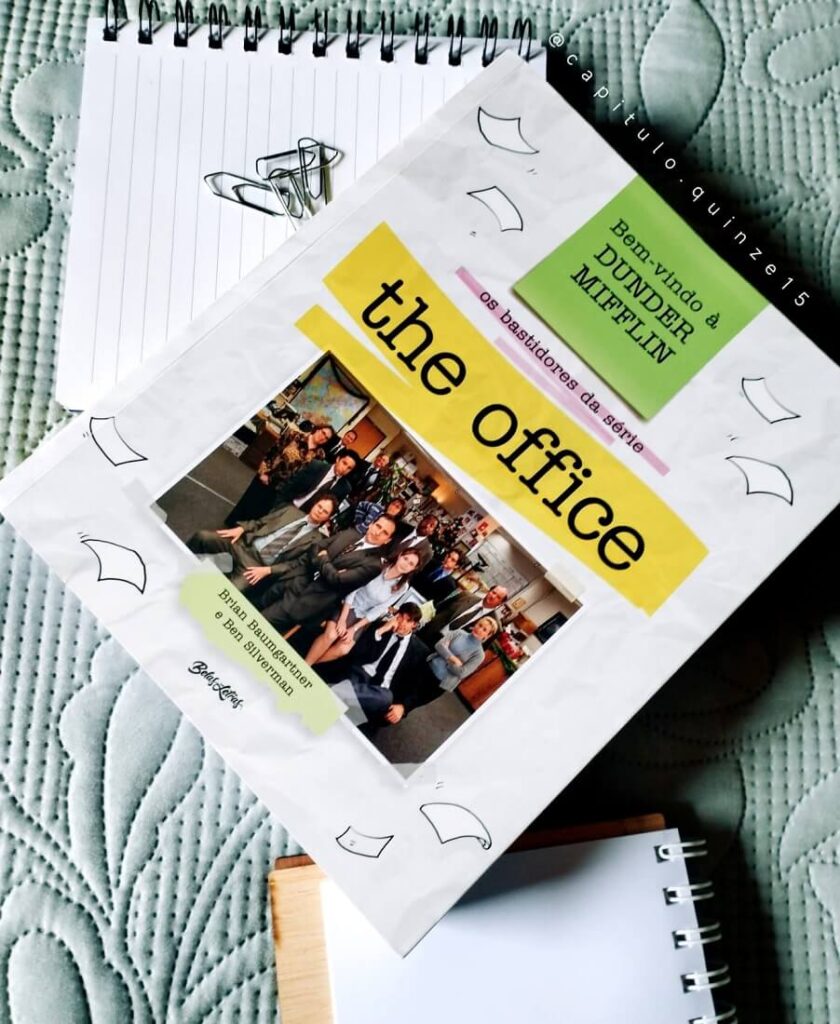 Capa Livro The Office Capa Livro Bem-vindo a Dunder Mifflin - os bastidores da série The office” confira essa resenha
