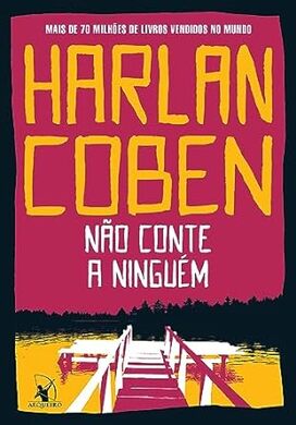 CAPA DO LIVRO NAO CONTE A NINGUEM PARA SEMPRE PARA EXEMPLIFICAR O POST COM 13 MELHORES LIVROS DE HARLAN COBEN