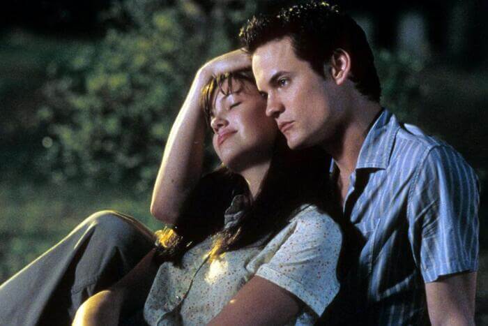 imagem dos atores de um amor para se recordar para exemplificar o post de filmes baseados em obras de Nicholas Sparks
