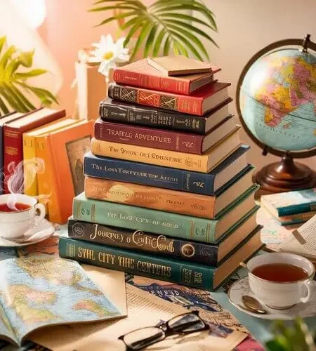 5 Séries de Livros para Viajar Sem Sair do Lugar