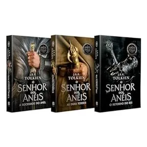 imagem da capa da série de livros as o senhor dos anéis para exemplificar o post: séries de livros para viajar sem sair do lugar