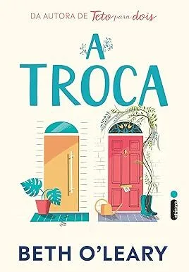 capa do livro a troca