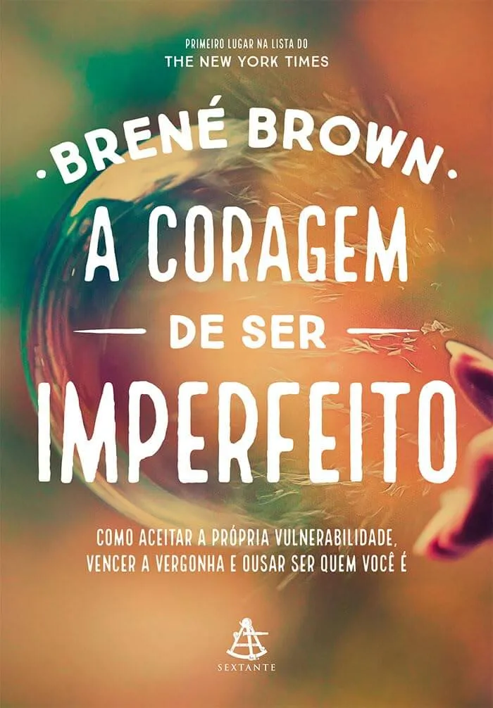 capa do livro a coragem de ser imperfeito
