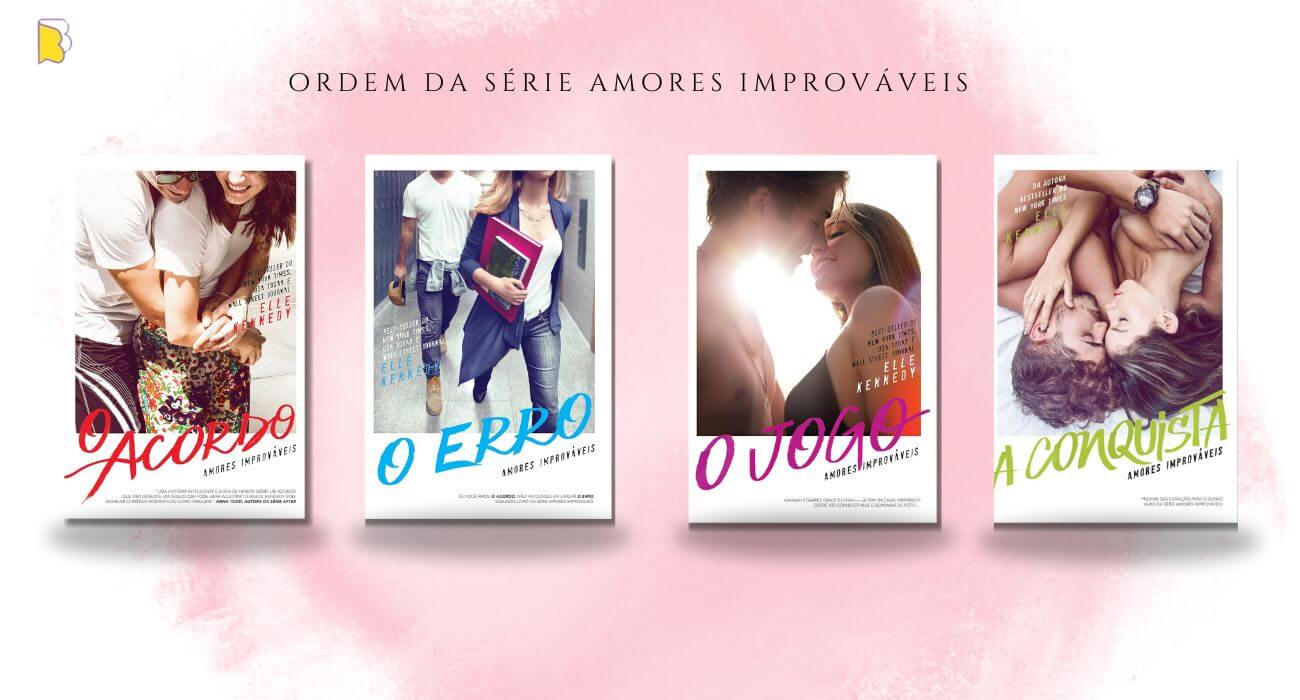 Ordem da Série Amores Improváveis de Elle Kennedy - Capitulo 15