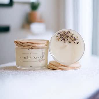 Presentes para escritores: imagem de uma vela personalizada